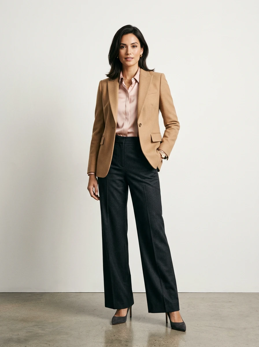 Look élégant pour une journée professionnelle